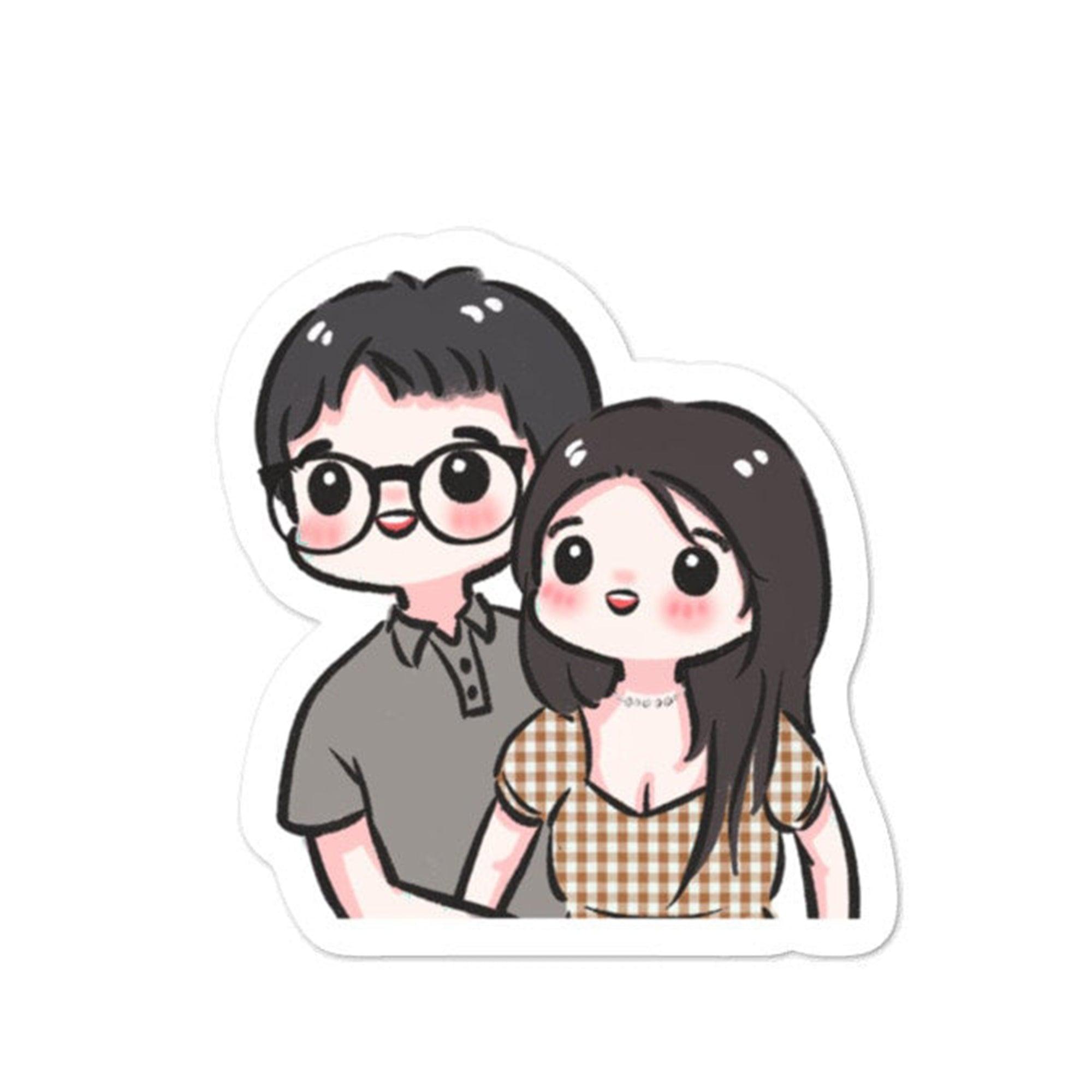 Cutibb Personalized Cartoon Sticker