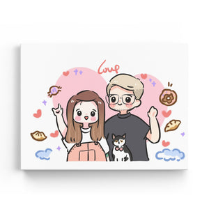 Cutibb cartoon portrait - Cutibb